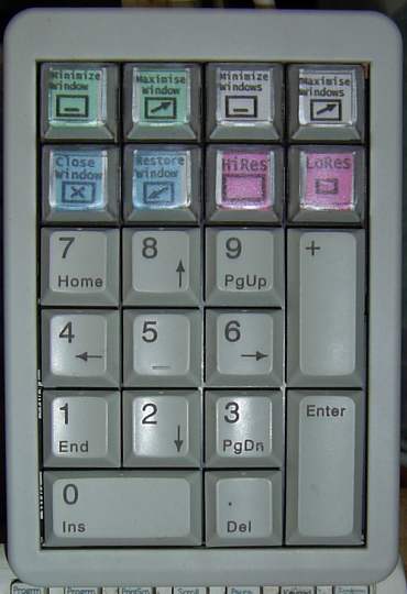 Cherry 4700 keypad